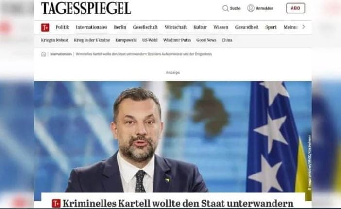 Navodna veza narko kartela “Tito i Dino” sa Konakovićem, dospjela i u Njemačke medije