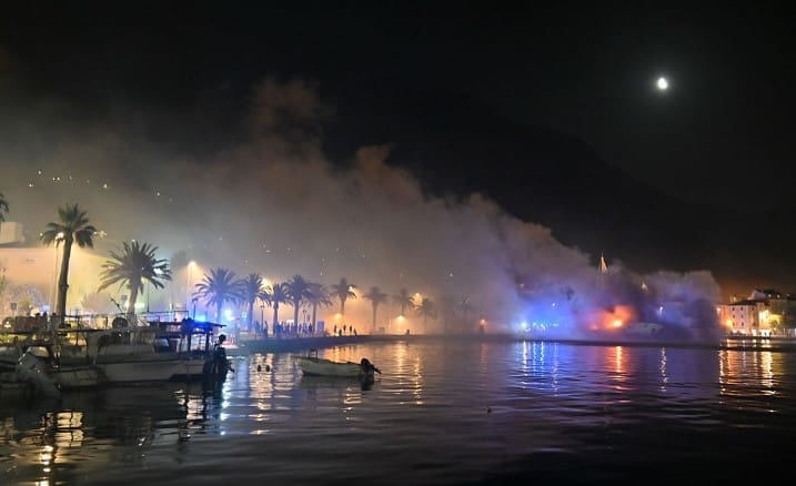 Detalji požara u Makarskoj: Izgorjela jahta bh. tajkuna, građani spasili posadu (VIDEO)