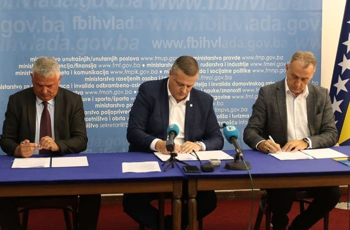 POTPISAN UGOVOR: Za podsticaj komorama u FBiH 300.000 KM
