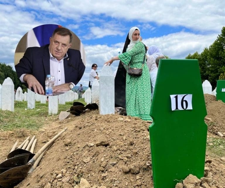 Dodikov besramni šamar žrtavama genocida