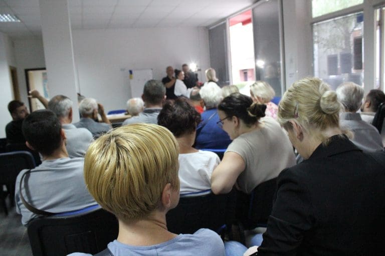 ZBOR GRAĐANA MZ CENTAR 1: “Obustavite radove i vratite park u prvobitno stanje”