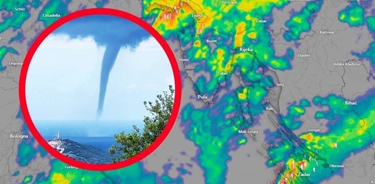 Stigla promjena: Bujice poplavile Dugi otok, pijavice po Dalmaciji, potop u Istri