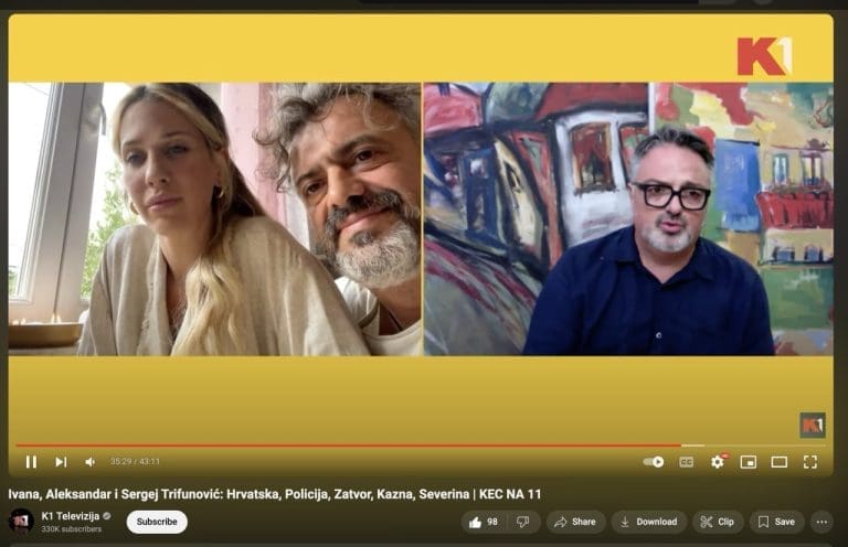 Isidora i Sergej Trifunović, urednik BUKE Aleksandar Trifunović o slobodi kretanja i govoru mržnje u regionu (VIDEO)