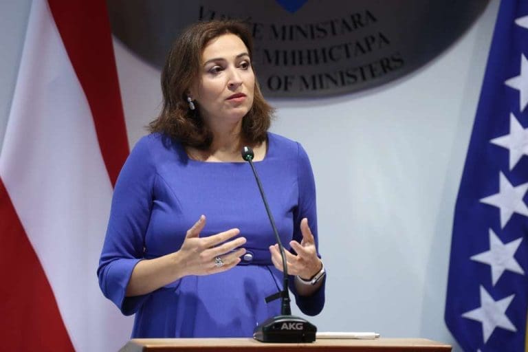 Austrijska ministrica Alma Zadić u posjeti BiH poručila: “Sat otkucava”