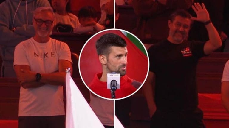 “Vidim neka poznata lica u Janikovom timu”: Đoković se usred govora okrenuo ka bivšim trenerima