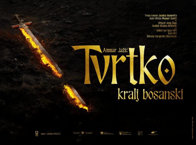 Praizvedba spektakularne bh. opere „Tvrtko, kralj bosanski“ 29. novembra na sceni Narodnog pozorišta Sarajevo