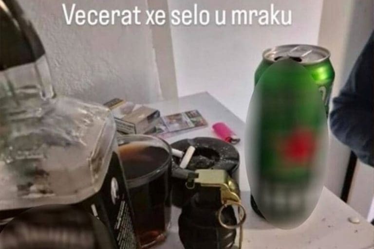 Prije eksplozije objavljena fotografija bombe uz morbidnu poruku: “Večerat će selo u mraku”