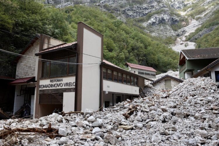 Koliko se kamena iz kamenoloma sručilo na Donju Jablanicu