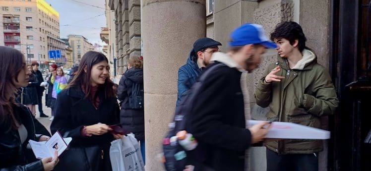 Studenti blokirali tri fakulteta u Beogradu, provešće noć na Filološkom, od utorka s njima i FPN