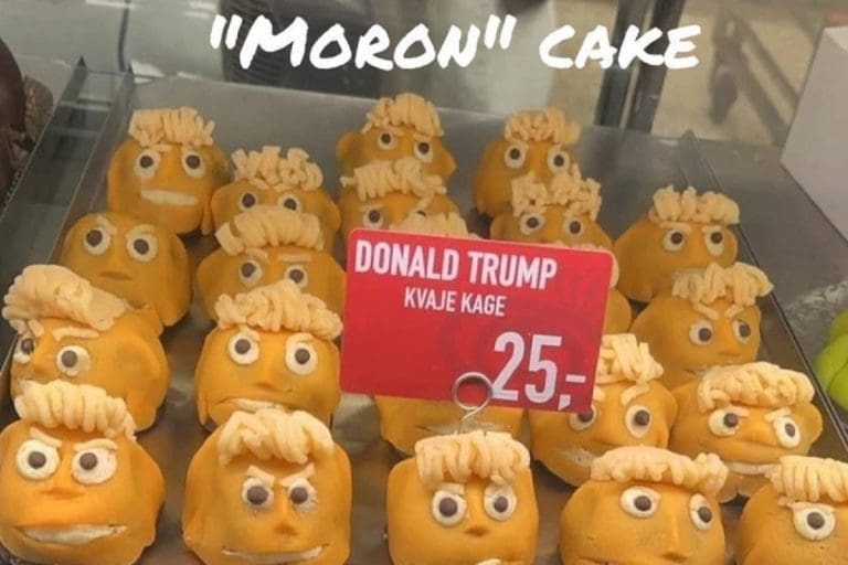 Danci prodaju kolače “Donald Tramp – moron”