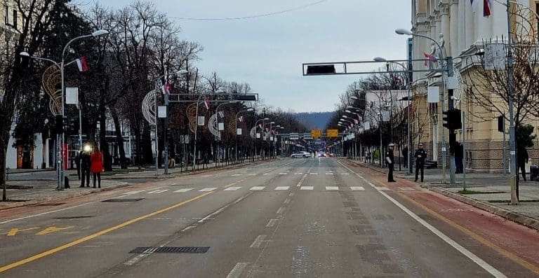 Obustava saobraćaja u centru Banjaluke