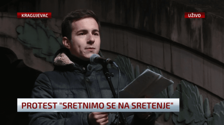 Pročitano pismo studenata u Kragujevcu: “Čini se da je kraj zimskog sna, a java obećava” (VIDEO)