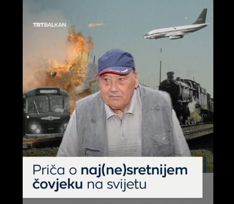 Da li je ovo najsretniji čovjek na svijetu: Čudom preživio pad iz aviona pa dobio na lotu
