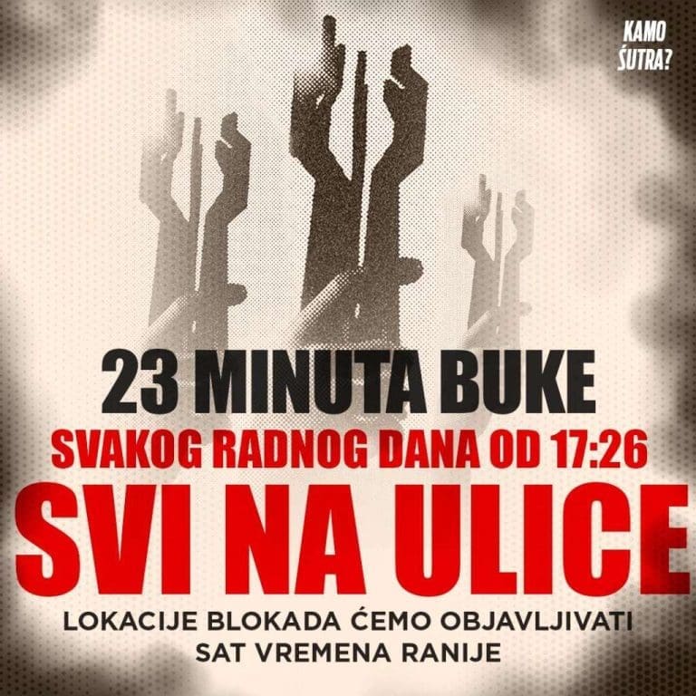 Crnogorski studenti najavili svakodnevne blokade zbog tragedije na Cetinju