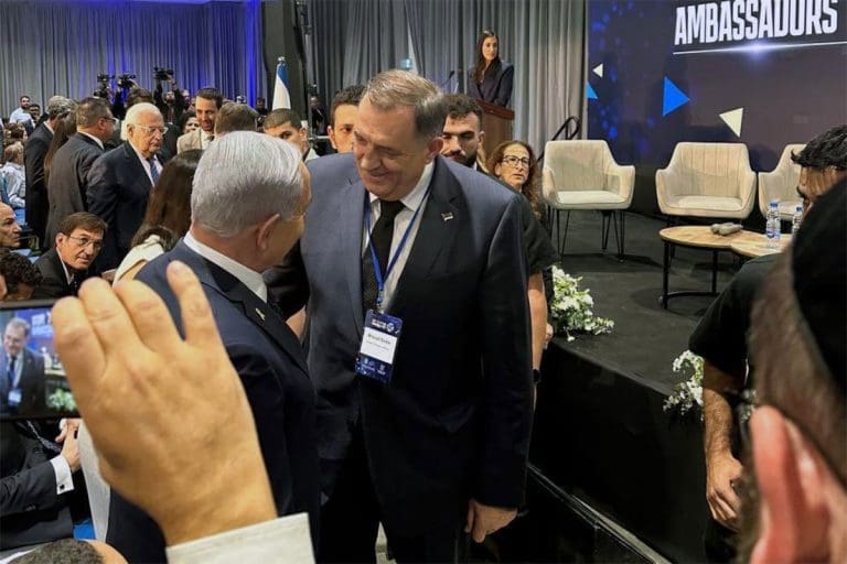 Dodik nakon sastanka sa Netanyahuom: Tražio sam da nam pomogne da vratimo vojsku, sudove, obavještajne službe