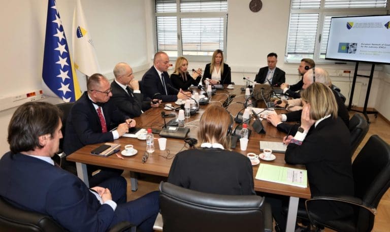 Evropska mreža sudskih vijeća snažno podržava VSTV BiH u očuvanju nezavisnosti pravosuđa