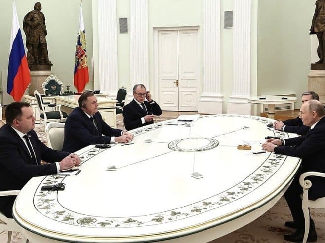 Dodik se sastao sa Putinom