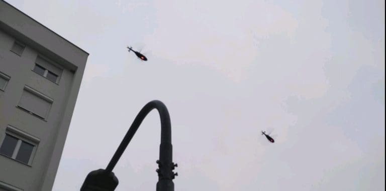 Banjalučane uznemirili jutrošnji preleti više helikoptera iznad grada