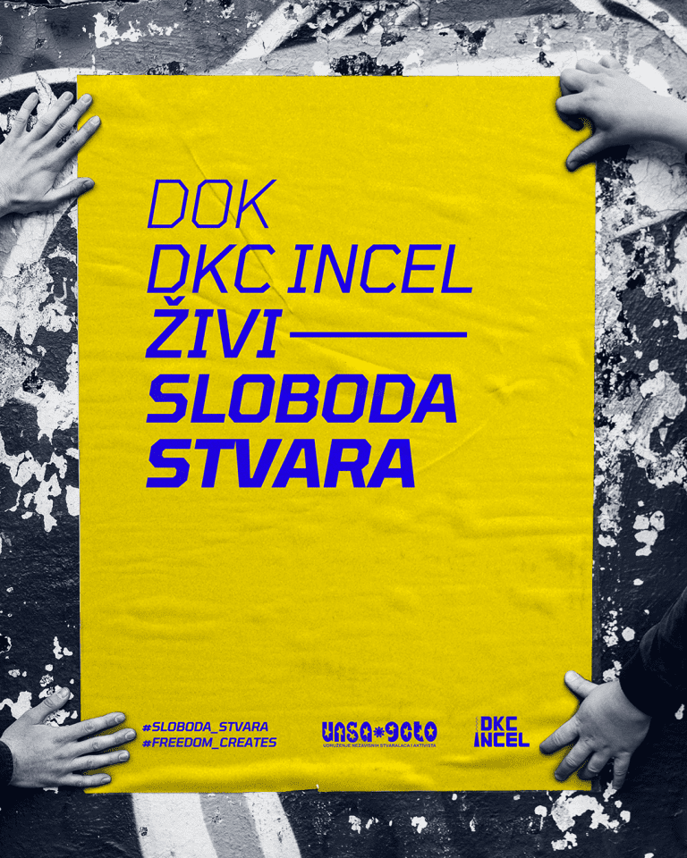 Kampanja “Dok Incel živi – Sloboda stvara” kreće 31. maja – pridružite nam se!