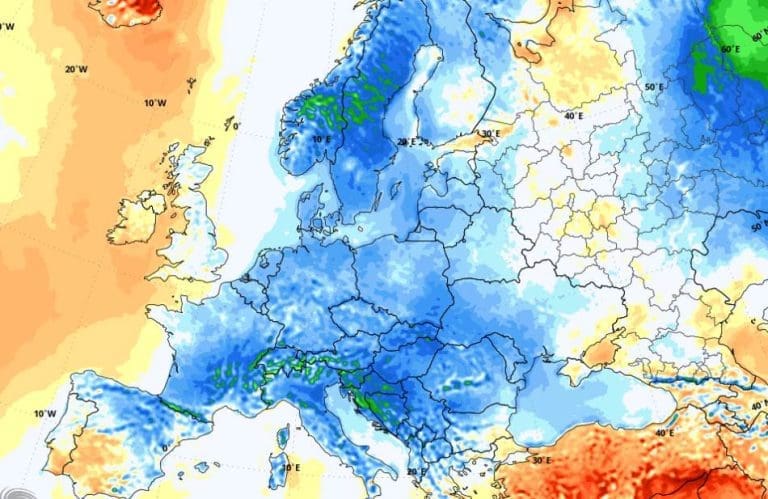 Objavljene nove meteorološke karte: Balkanu prijeti opasna nepogoda, Evropu čeka obrt, očekuje se i snijeg