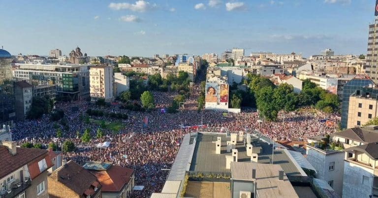 MUP SRBIJE iznio procjenu o broju učesnika protesta