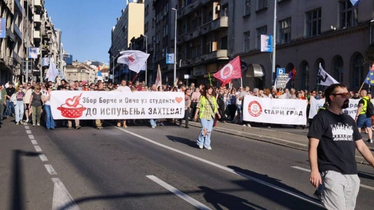 Dačić iznio procjenu koliko je ljudi bilo na protestu „Vostani Serbije“