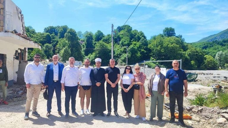 U Konjicu započela gradnja novih domova za porodice pogođene poplavama