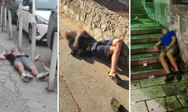 Alarm u Splitu: Turisti viču, povraćaju, uriniraju i spavaju po ulicama