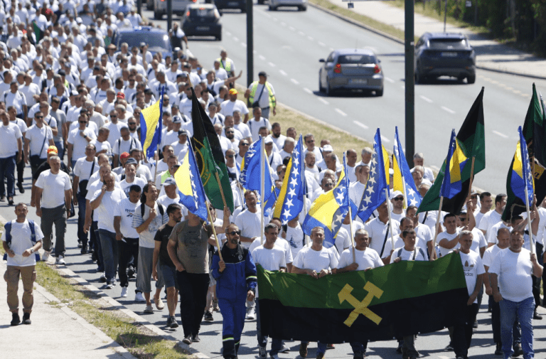 Stotine rudara u Sarajevu!