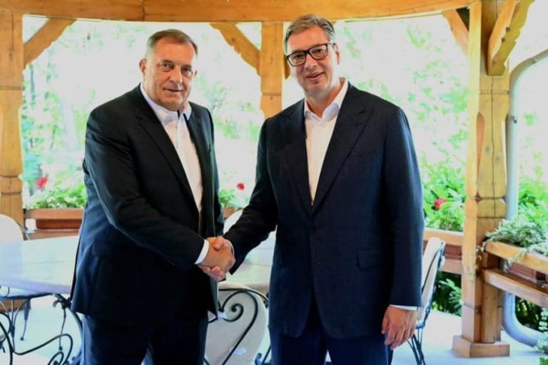 Dodik i Vučić o važnim pitanjima: “Srećan sam što sam ugostio predsjednika Srpske”