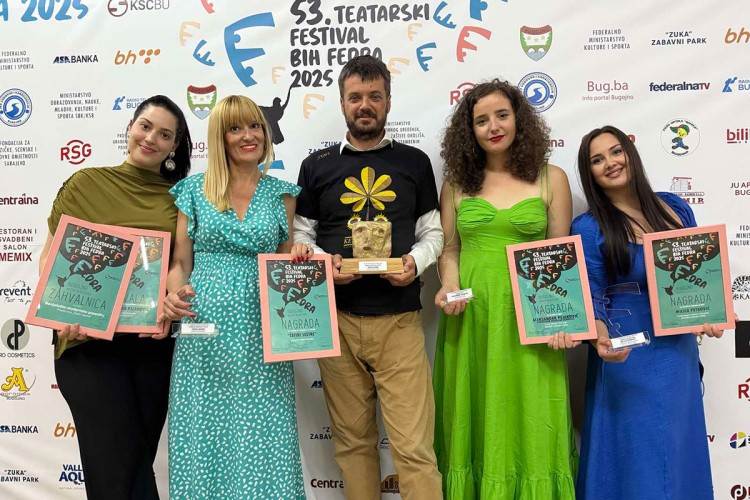 “Četiri sestre” najbolja predstava: Banjalučko studentsko pozorište pobjednik „Fedre“