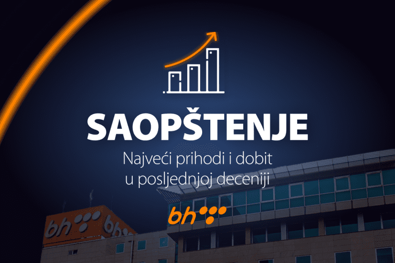 BH Telecom u prvih pola godine ostvario najveće prihode i dobit u posljednjoj deceniji
