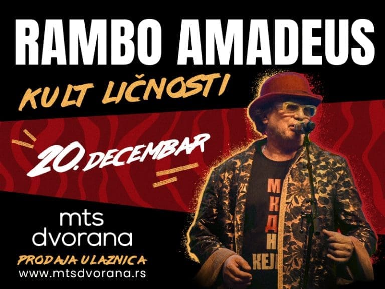 Najava koncerta i intervju koji je sa Rambom Amadeusom uradila umjetna inteligencija!