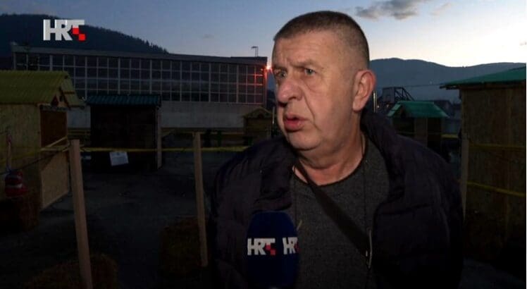 Protest Hrvata zbog zabrane manifestacije „Advent u Uskoplju“