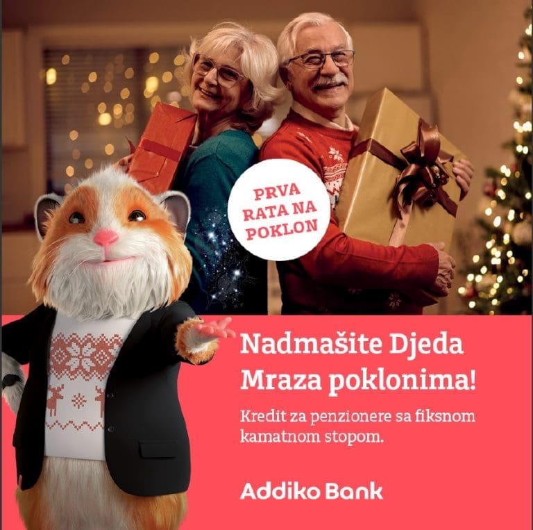 Penzionerima prva rata kredita na poklon