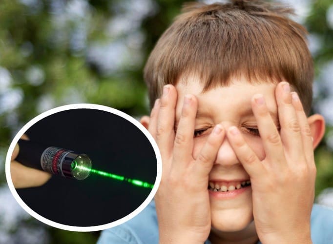 Dvoje male djece IZGUBILO VID poslije zabave sa laserima