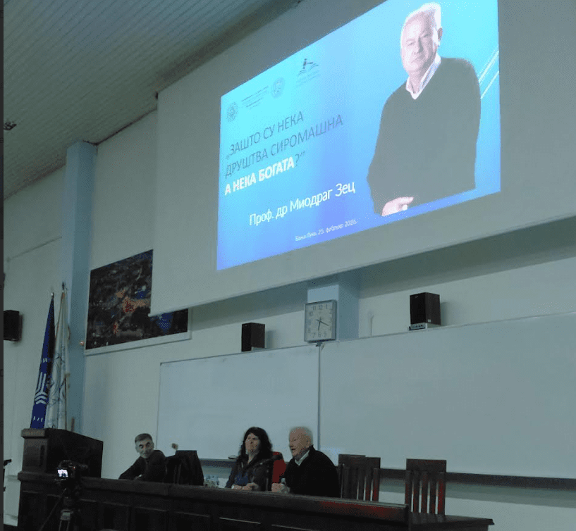 Profesor Miodrag Zec predavanje Banjaluka.