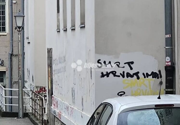 Grafit u Mostaru: “Smrt Hrvatima”