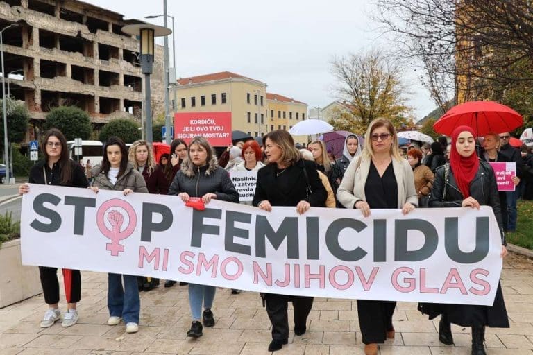 Protestna šetnja Inicijative građanki i građana Mostara