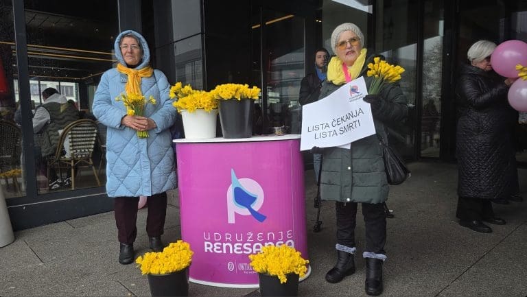 Danas dijelimo narcise kao simbol života za naše majke, sestre, prijateljice