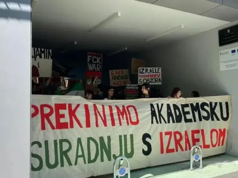 Hrvatski studenti blokirali fakultet zbog dolaska brata Benjamina Netanyahua
