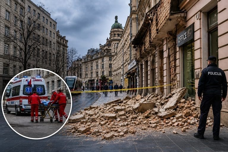 Incident u Sarajevu: Fasada ponovo pada u centru grada, jedna osoba povrijeđena