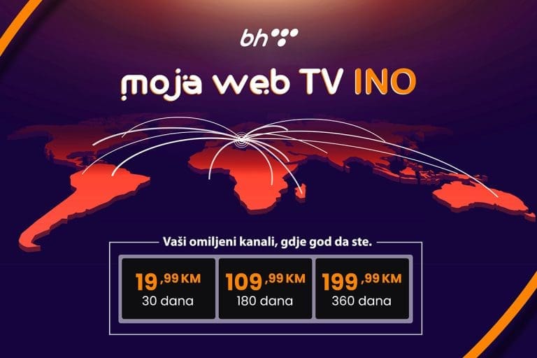 Moja Web TV INO: Uz BH Telecom ostanite povezani s domovinom